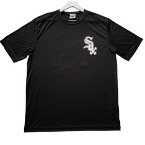 Majestic MLB Chicago White Sox Jose Abreu #79 Official Logo Black T-Shirt Large